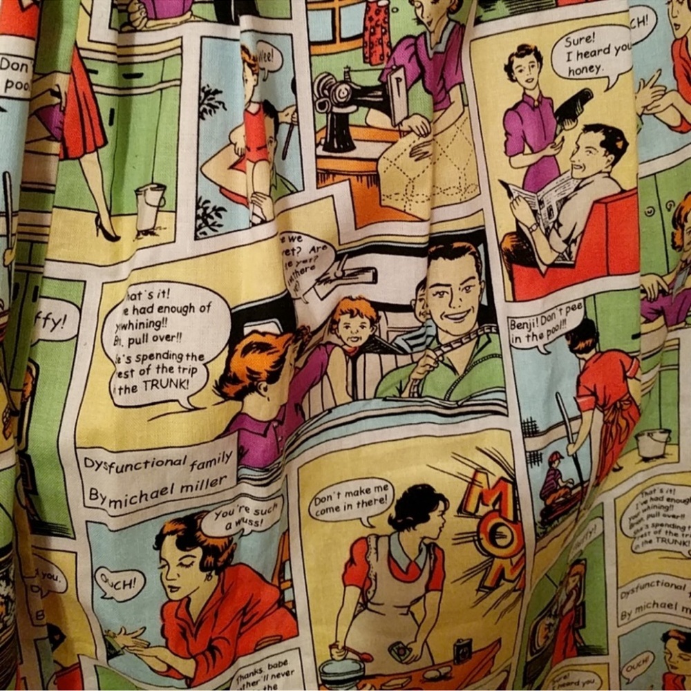 ModCloth Comic Strip Dress - Picture 2 of 4